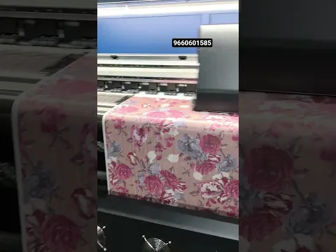 Digital print factory #fabric #running #material #print #factory #digitalprints #machine #manufactur