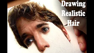 Drawing Photorealistic HAIR in REALTIME!! (OLD VIDEO)