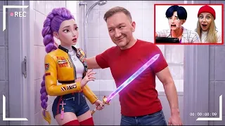 Tive um encontro com Rumi de Guerreiras do K-Pop! Ela traiu Jinu?