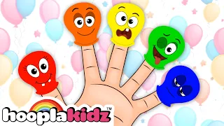 EP 1 | HooplaKidz Balloon Finger Family Song + Fun Kids Songs