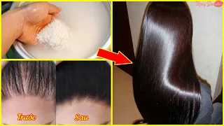 Cách Làm Tóc Nhanh Dài, Dày, Bóng Mượt Tại Nhà Bằng Nước Vo Gạo Hiệu Quả 100%