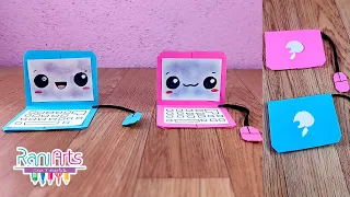 DIY - ORIGAMI LAPTOP - Haz mini computadoras de papel