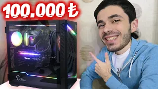 100.000₺ 'lik YENİ OYUN BİLGİSAYARIM ve EKİPMANLARIM!