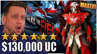 THE BLOOD RAVEN X-SUIT TOOK HOW MUCH TO FULLY MAX?