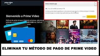 COMO ELIMINAR TU TARJETA DE DEBITO DE PRIME VIDEO | AMAZON