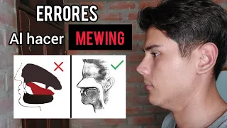 ERRORES al hacer Mewing que te estan Volviendo FEO🤢