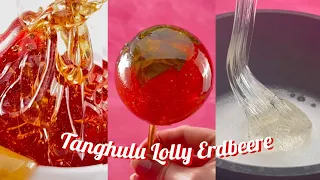 Glasierte kandierte Früchte - Erdbeere Lutscher - so wird es gemacht - Rezept