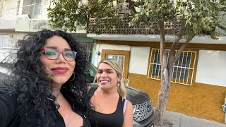 Con wendy les platicamos cómo vivíamos en casa de mi abuelita