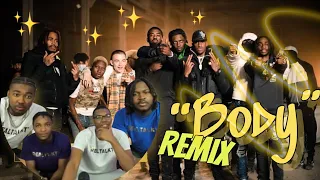 AMERICAN BROTHERS REACT TO Tion Wayne x Russ Millions - Body 2 ft Arrdee, 3x3E1 & ZT, Bugzy Malone