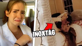Inoxtag et Elsa se font un Bisous devant Michou ( Elsa pleure )