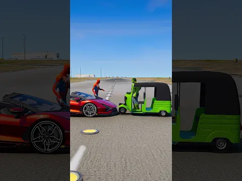 GTA V : HULK VS SPIDER-MAN MATCH, WHO IS RICHER 🤑 #shorts #gta5