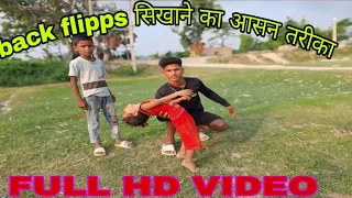 Backflips shikhne kaa aasan tarika🤔🥰 || #backflips #tutorial #Kushingar #reelsvideo