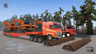 MudRunner Mods Truck GamePlay | Extreme Truck vs Speed Bump Challenge! | Ep.02 #MudRunner