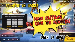 COMO ENTRAR A ESCUADRAS RANDOM CON EL CODIGO - FREE FIRE