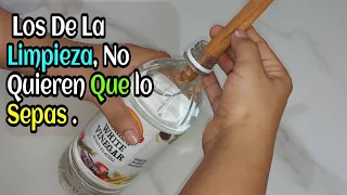 Mezcla Vinagre Con Canela, Los De La Limpieza No Quieren Que Sepas Esto.
