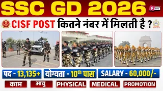 SSC GD 2026 | CISF Post कितने नंबर में मिलती है? | Salary, Eligibility, Age, Job Profile | Testbook