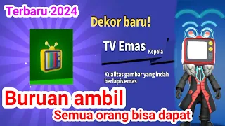 CARA DAPAT KODE REDEEM KEPALA TV DI 2024 TERBARU - KODE REDEEM SUPER SUS CARA MENDAPATKAN KEPALA TV