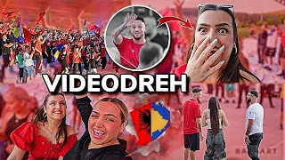 Wir sind beim Musikvideo-Dreh von Azet in Prishtin🇽🇰