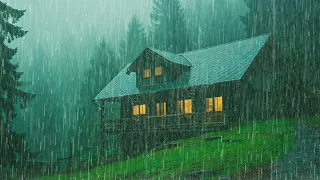 Sono Profundo Imediatamente - Chuva Forte no Telhado para Dormir e Relaxar - Sons de Chuva e Água