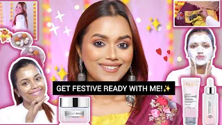 ❤️🫶✨️GET FESTIVE READY WITH @lorealparisindia GLYCOLIC BRIGHT RANGE!!✨️🫶❤️|Mousumi Kundu