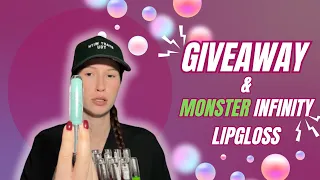 MONSTER INFINITY LIPGLOSS + giveaway
