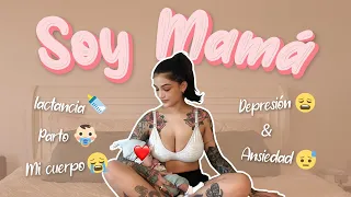 MI NUEVA VIDA SIENDO MAMÁ | Lo más difícil, mi cuerpo, depresión, ansiedad, lactancia 🍼 👶🏻