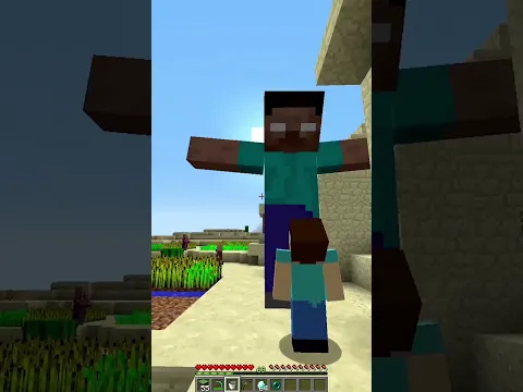 Minecraft but you can stop time 😬 #Shorts
