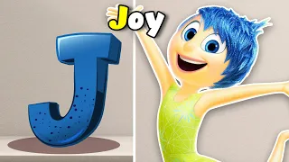 Learn the English Alphabet with Inside Out ABC Phonics Song for Kids | Spectacular Lara