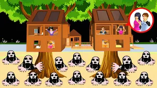 Yuta Mio Buat Rumah Pohon Paling Aman Dari PETA PETA 😱| Sakura School Simulator