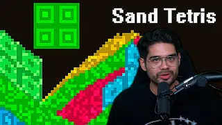 Rompiendo el Record de Sandtris (Tetris Arenoso)