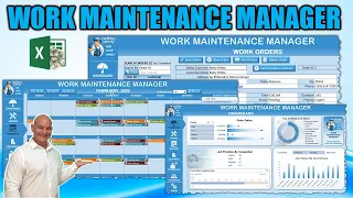 Excel Full Maintenance Tracker FREE — Work Orders, Jobs, Scheduling & Progress Reports