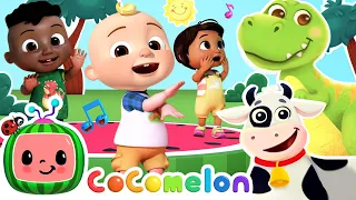 Mister Dinosaur + Old Macdonald Dance! | Dance Party MIX | Fun CoComelon Nursery Rhymes & Kids Songs