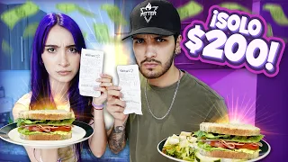 EL QUE HAGA EL MEJOR *SANDWICH* CON $200 GANA 🥪