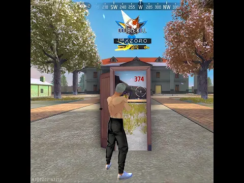 Anywhere Door In Free Fire 🤣🔥 #shortsfeed #nrz #freefire