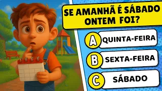 💡 Você precisa saber responder essas perguntas de conhecimentos gerais! 🤓