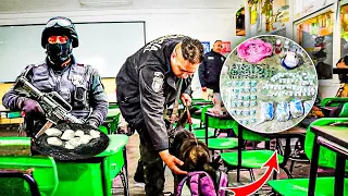 “OPERATIVO EN ESCUELA” / SE DECOMISÓ (COC@INA, PIEDRA y MOT@) Cap.20 Neza 