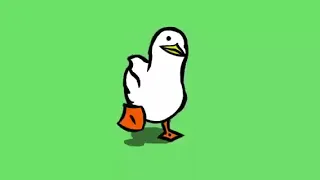 Pato caminando shido por 10 HORAS con música de Geometry Dash