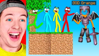 Reacting to ANIMATION vs MINECRAFT