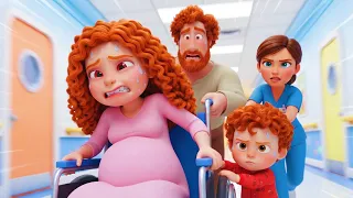 🩹 Boo Boo! Mommy Has Big Belly  |Taking Care of Mommy | Nursery Rhymes & Kids song for Toddlers