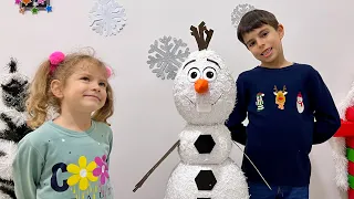 Çocuklar için Çok Eğlenceli Kış ve Yılbaşı Temalı Videolar!  Emir Ela