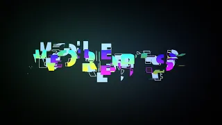 Text Deconstruction & Recomposition Effect