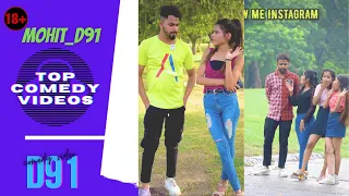 Top comedy videos lead lga le bache door rhe🤣🤣  Mohit d91 Abhishek d91