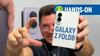 GALAXY Z FOLD 8 é a PROVA de que a SAMSUNG segue em BUSCA do DOBRÁVEL PERFEITO | Hands-on