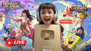 MOBILE LEGENDS 🕹️ DEFHIRATV 🎮 LIVE STREAMING GAMES