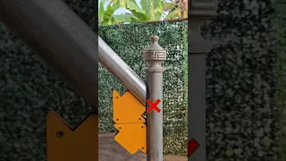 Many welders make mistakes when creating iron pipe joints during the fabrication of stair railings.