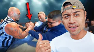 He nearly broke my arm | Torrell Tafa