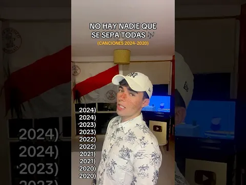 No hay nadie que se sepa todas (Canciones 2024-2020) ​⁠#youtubeshorts #shorts #canciones #musica