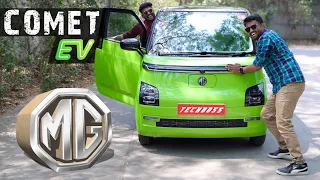 ⚡️தம்மாத்துண்டு Car'ல 🚗 இவ்ளோ Technology'ஆ 😱 MG Comet EV
