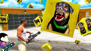 GTA 5 : SHINCHAN & FRANKLIN Opening BIGGEST "CHOP" LUCKY BOXES in GTA 5! (GTA 5 mods)