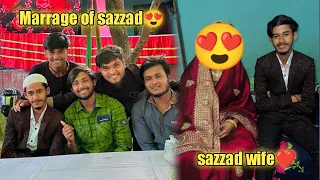 টিম মেম্বারদেরকে নিয়ে চলে গেলাম সাজ্জাদকে বিয়ে করাতে😍৩ বছর রিলেশনের পর সাজ্জাদের বিয়েটা হয়ে গেল🥰
